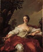 Jjean-Marc nattier Portrait of Madame Geoffrin oil painting reproduction